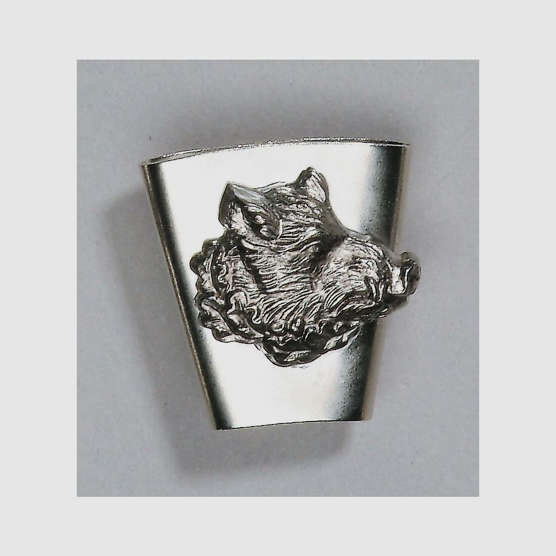 Barrel sleeve with boar motif – 3 cm