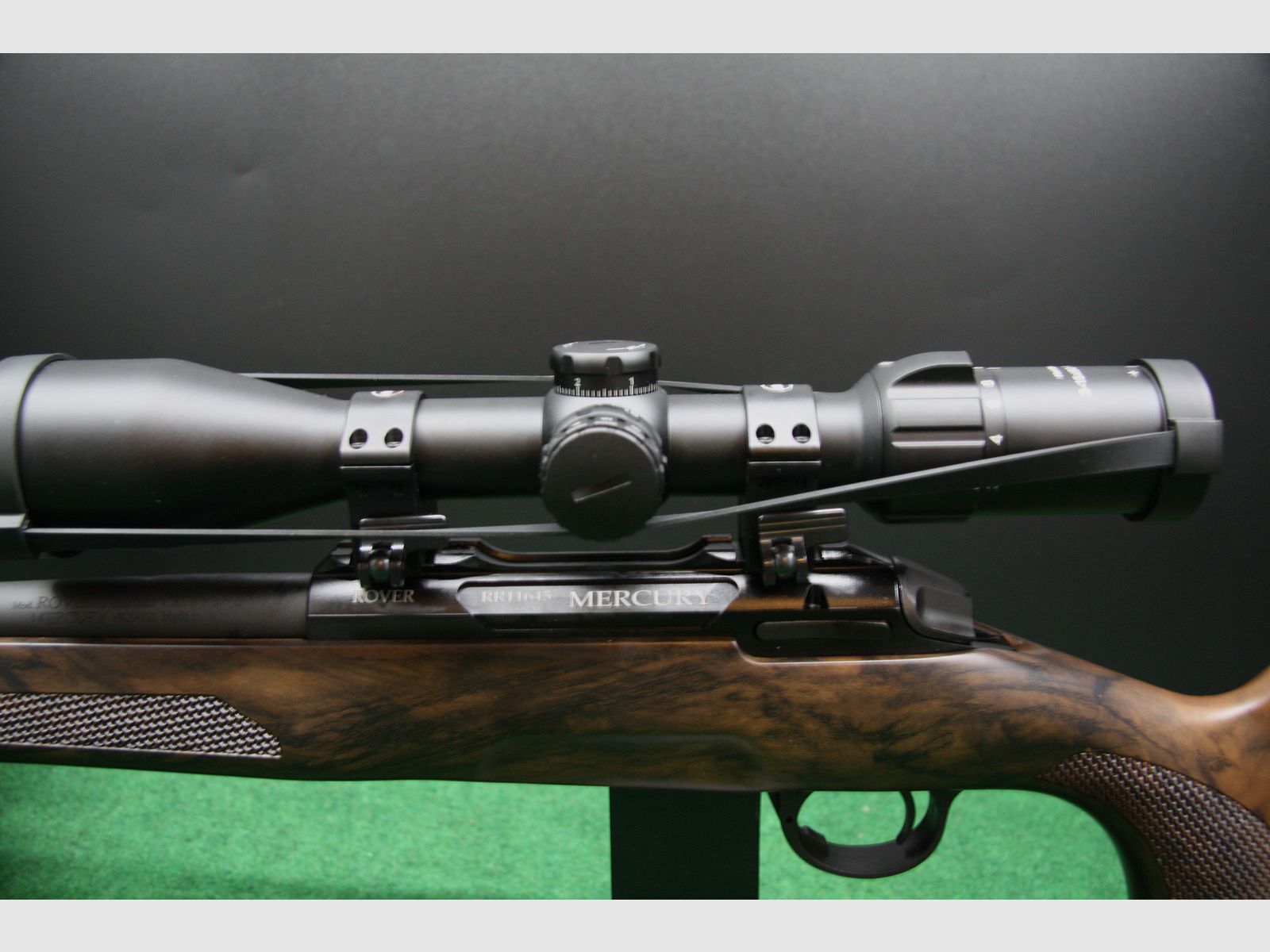 Repeater rifle Mercury Rover G2 Hunter Classic PRO with ZF meopta MeoSport R 3-15x50 RD SFP on MAKuick 3 Picatinny mount