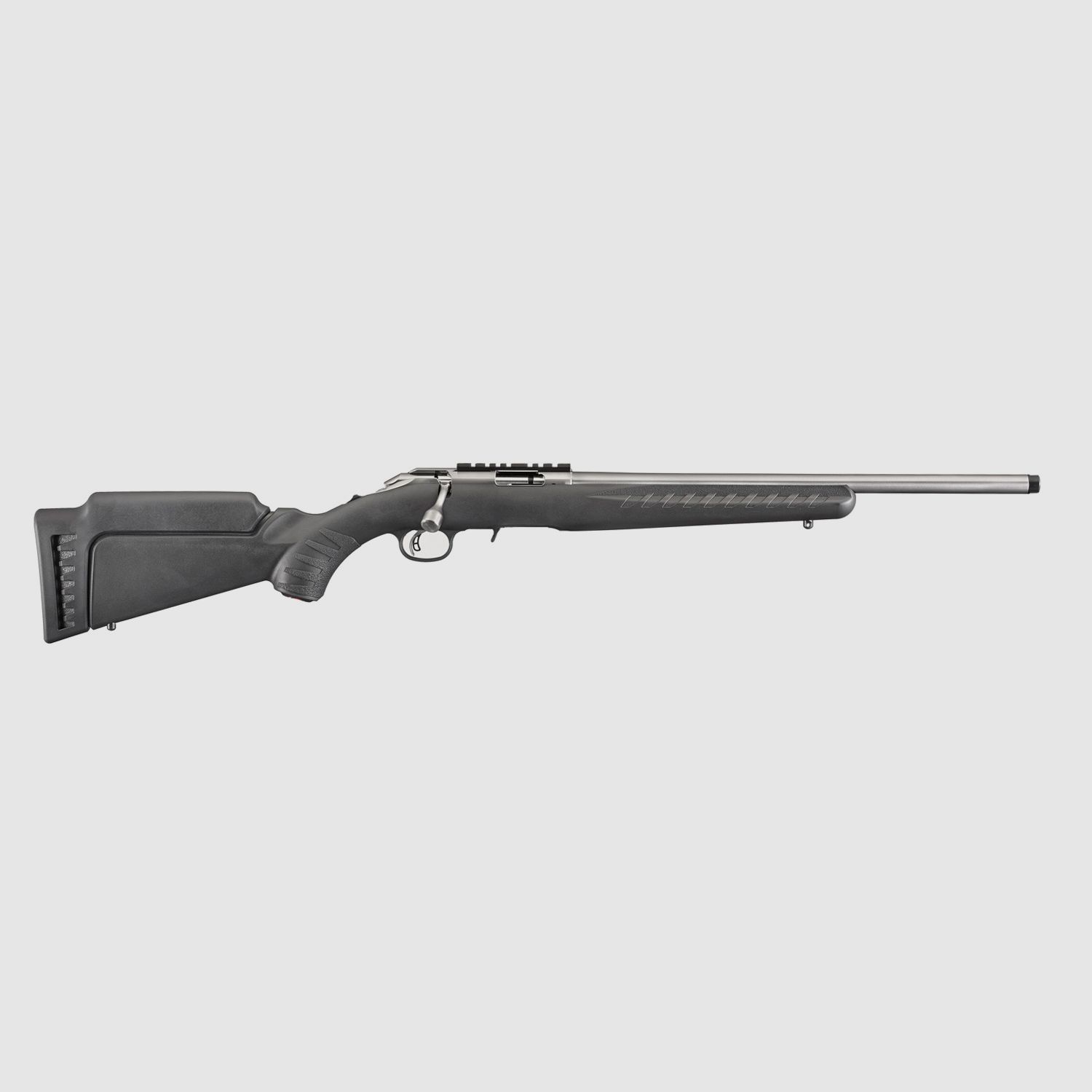 Ruger American Rimfire Stainless Kal.22 lr.,LL:18″,rostfrei/schwarz,10 Schuss, Bild 2 von 5