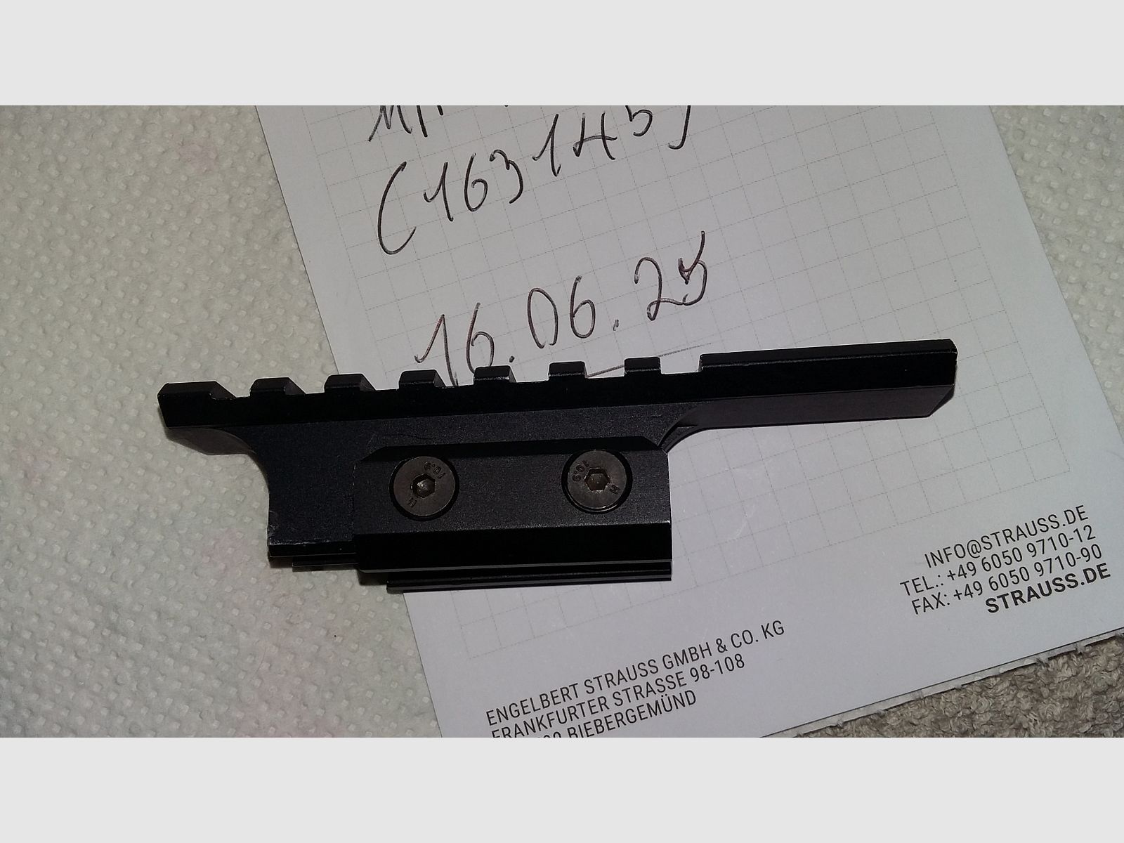 5KU Zenitco style AKS74U Kimmen Picatinnyrail Mount CNC Alu 