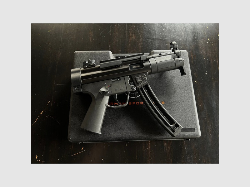 GSG MP5 PK .22LR Pistole mit Zubehör