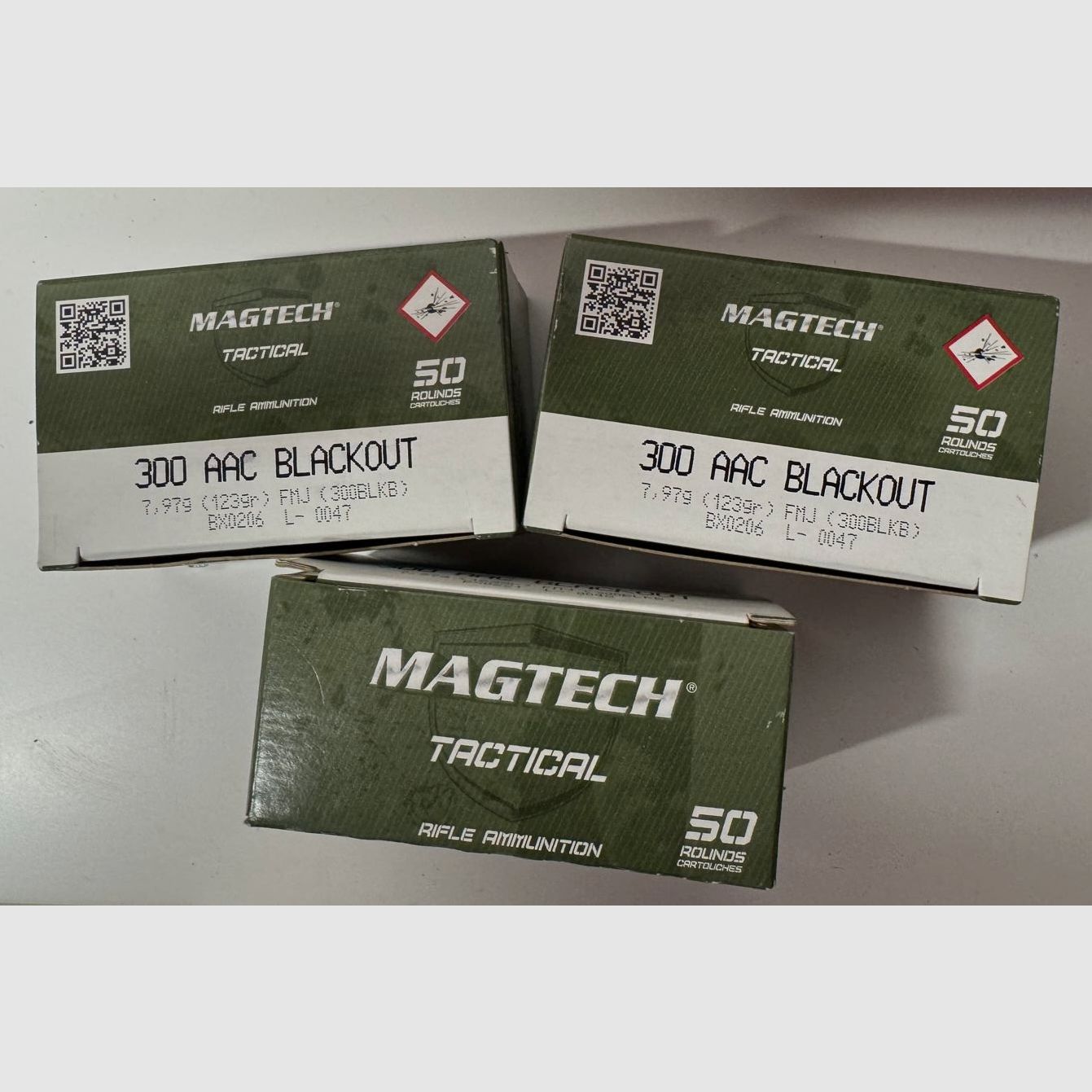 .300 AAC Blackout Hornady, Magtech + Sellier & Bellot, image 3 of 4