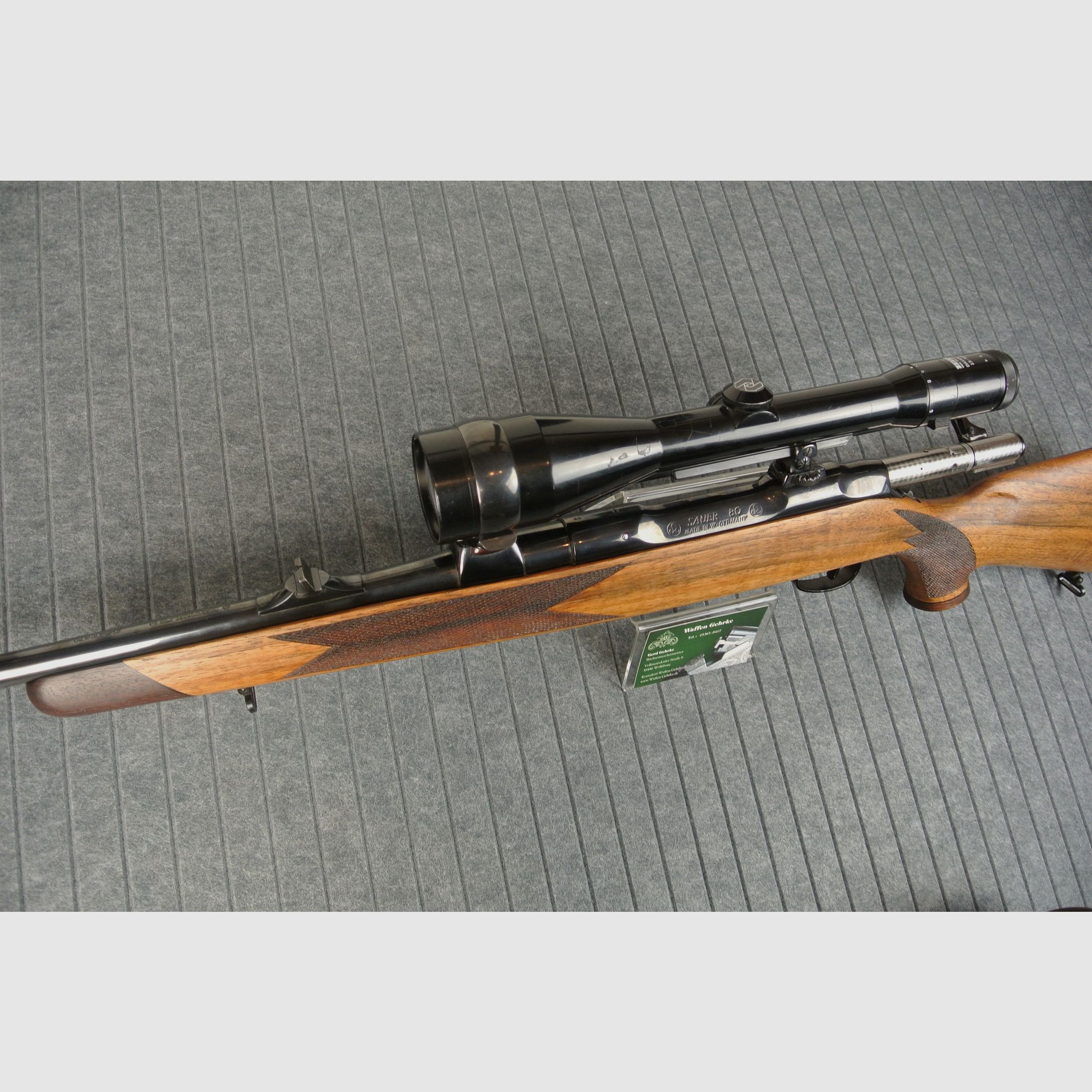 Sauer 80 Linksschaft .30-06 SPR. Zeiss Diavari 2,5-10X52