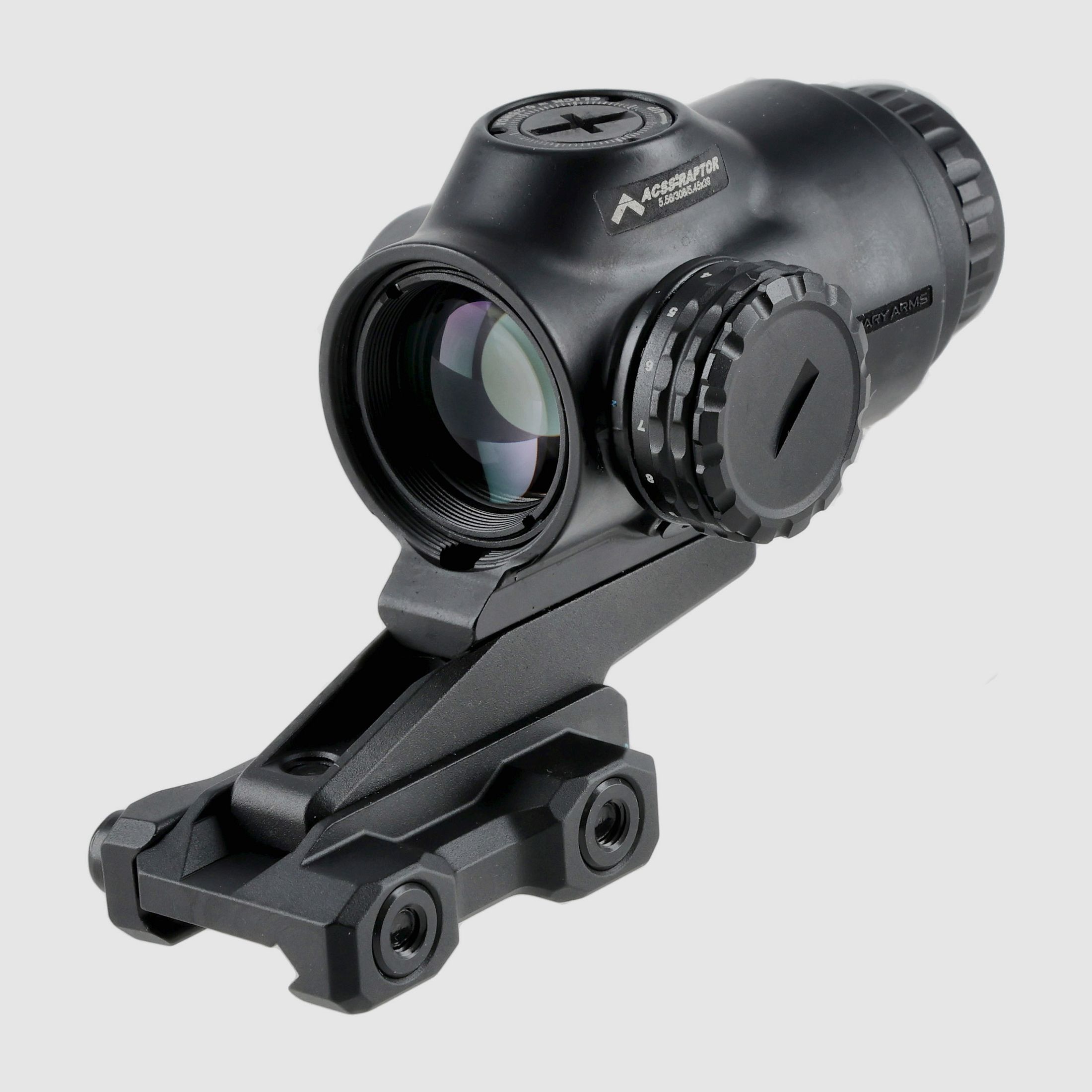Primary Arms SLx 3x Micro Prism iR Red ACSS Raptor 5,56/.308 Yard ottica prismatica, immagine 4 di 9