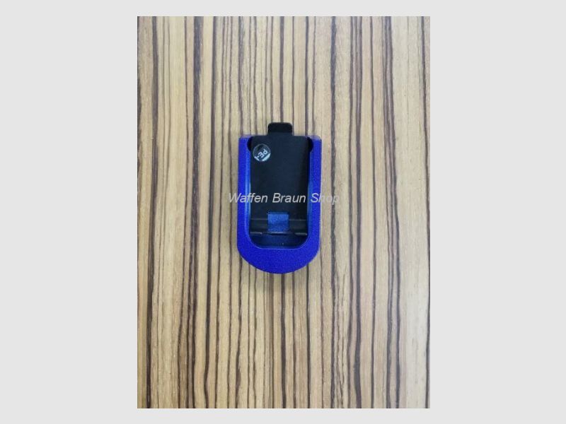 Sig Sauer Magazinverlängerung Alu, Blau