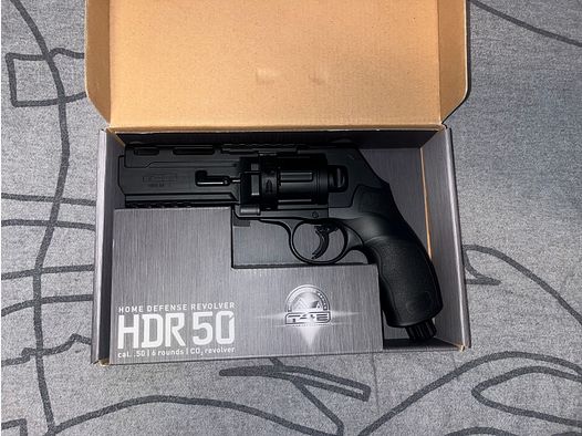 T4E TR50 Gen2 .50 CO2-RAM Revolver Kal. 50 schwarz