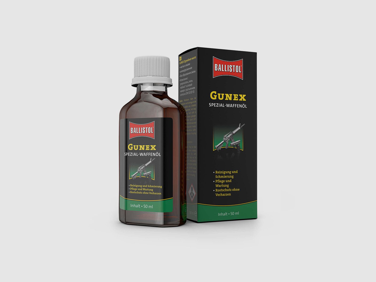 Ballistol Gunex Spezial-Waffenöl - 50ml Flasche