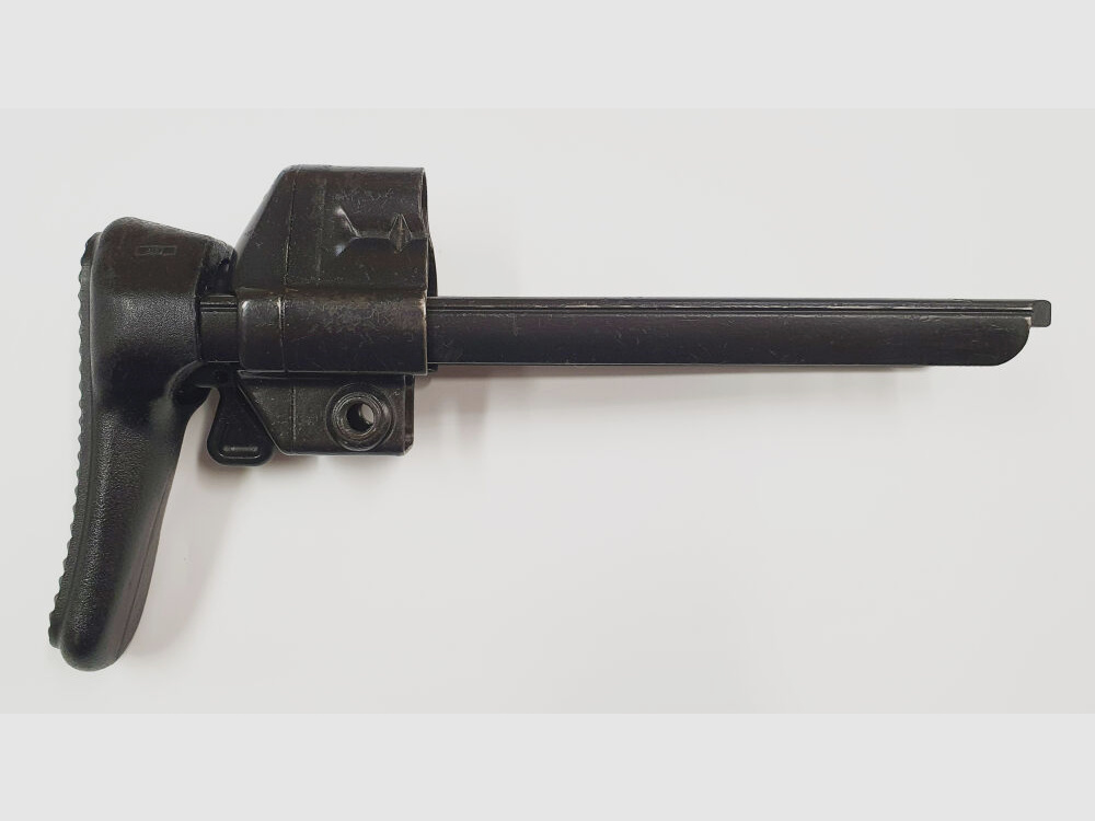 Heckler & Koch Original Heckler & Koch H&K MP5, SP5 collapsible shoulder stock (2 positions) push stock, used
