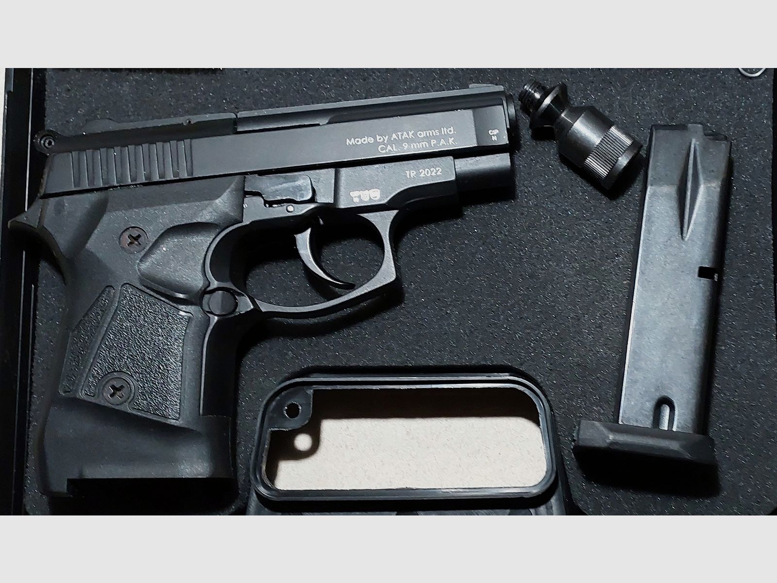Zoraki 914 brüniert 9mm P.A.K. 