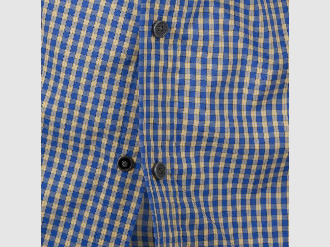 HELIKON-TEX COVERT CONCEALED CARRY SHIRT SHORT SLEEVE - ROYAL BLUE CHECKERED