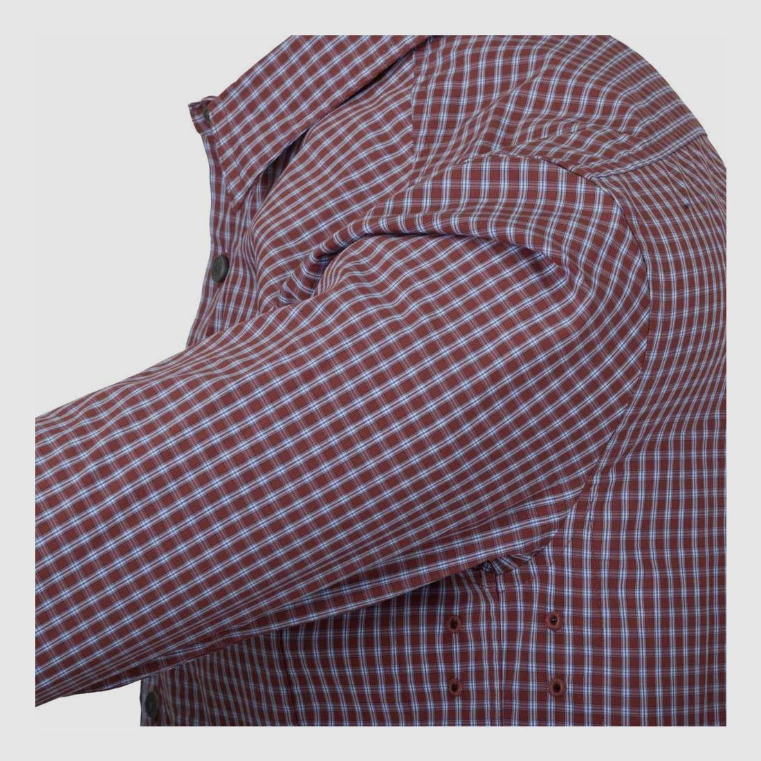 HELIKON-TEX COVERT CONCEALED CARRY SHIRT PHANTOM GREY CHECKERED