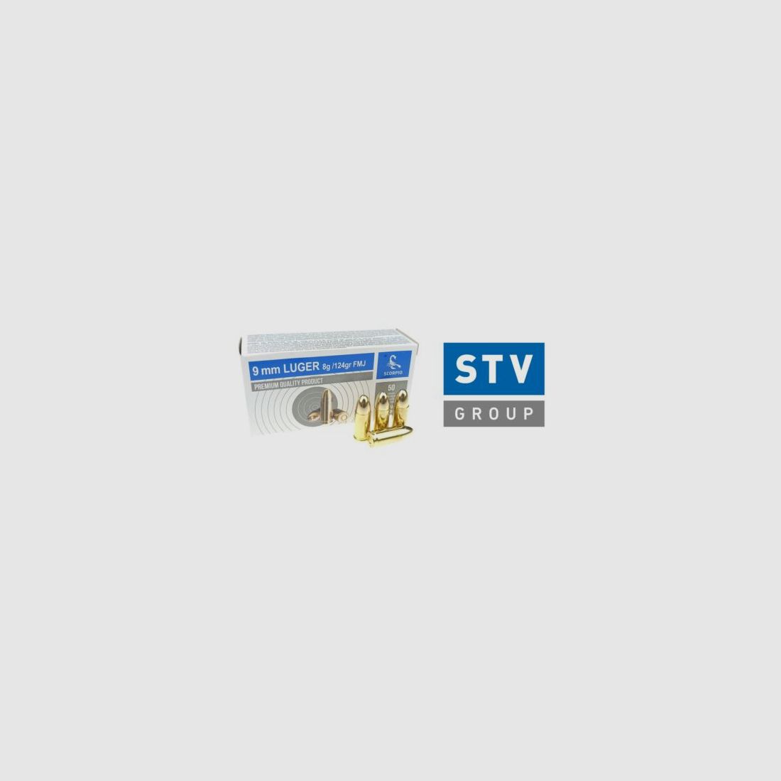 Munición de combate STV 9 mm Para 8 g, imagen 2 de 2