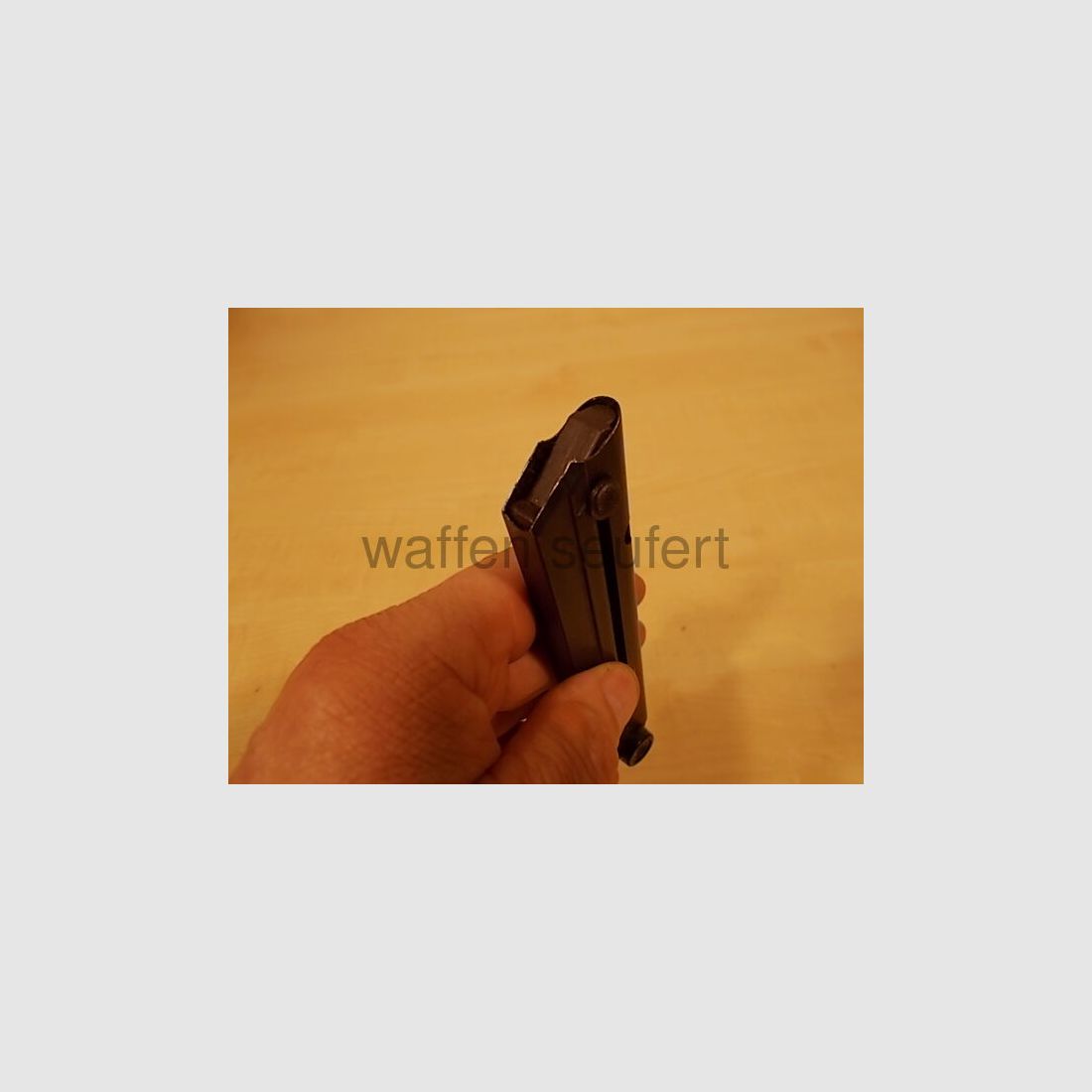 08 Magazin Blech 9mmLuger Gebraucht 1-gepflegt sehr gut