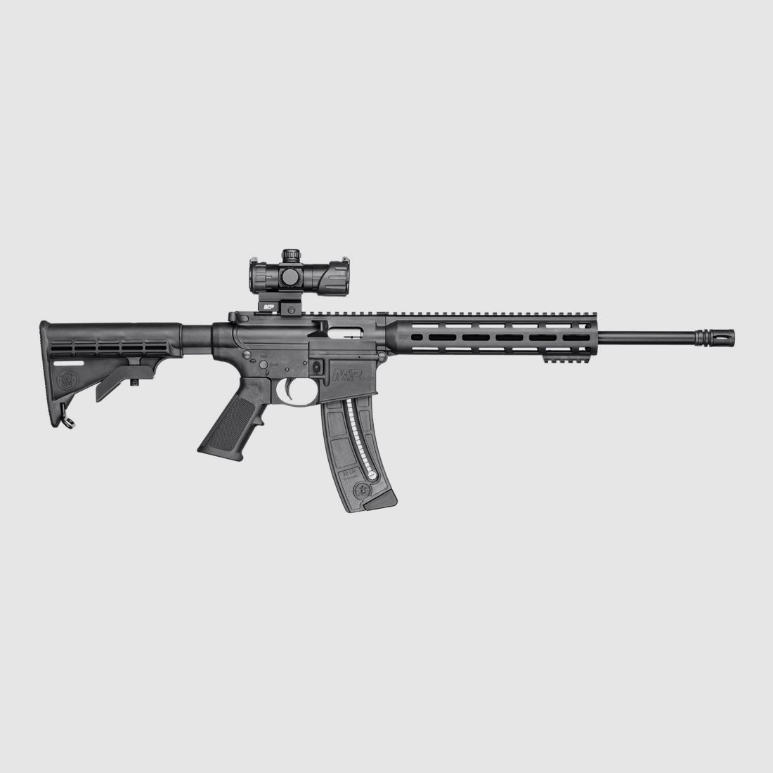 Smith & Wesson Geweer M&P15-22 Sport 16.5' .22Lr. c/S&W M&P-100 RED DOT, afbeelding 1 van 4