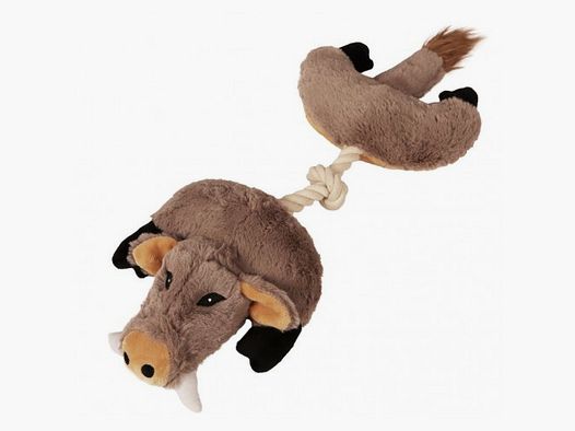 Pluche-wildzwijn voor honden