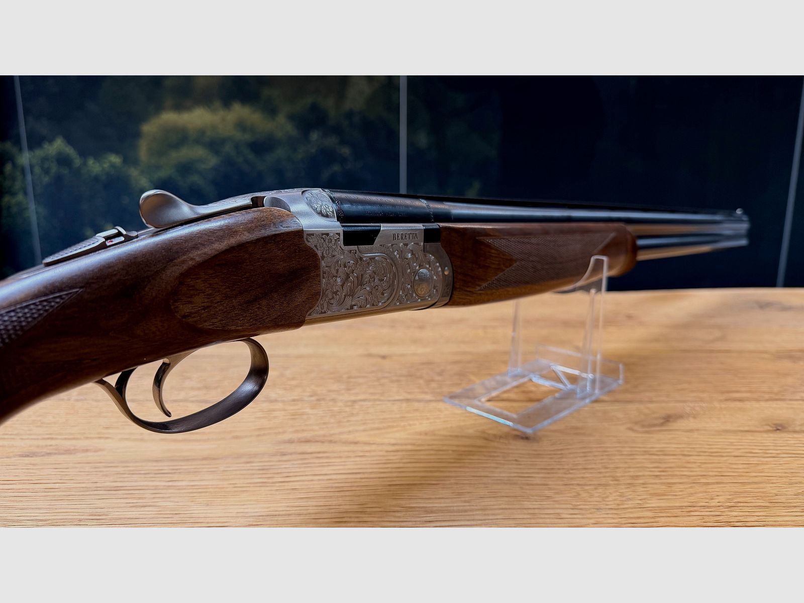 Beretta 686 Silver Pigeon 1 Jacht Bockdoppelflinte / Kaliber 12/76 / LL 71cm