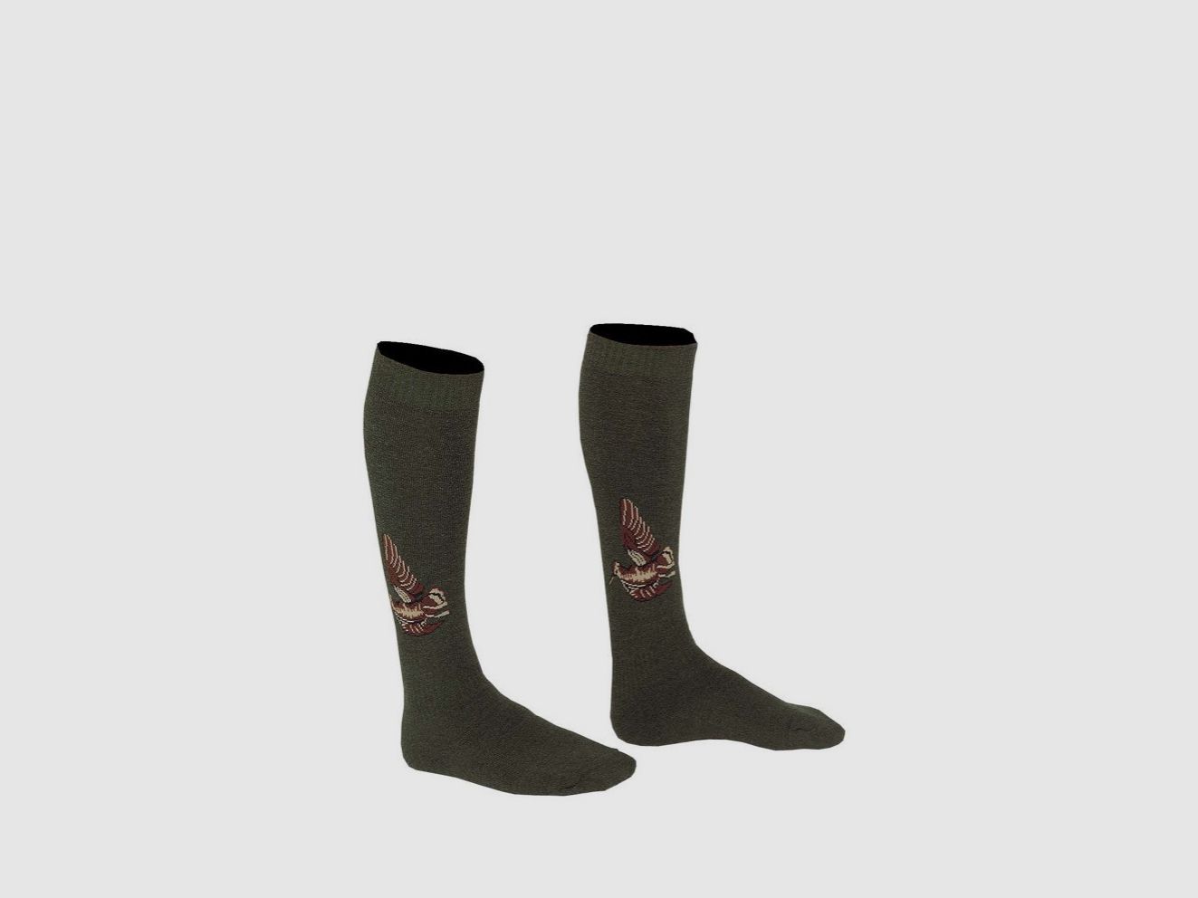 Bestickte Socken Bécasse Somlys