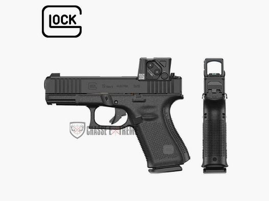 Pistole GLOCK 19 Gen5 A-Cut Coa Combo Kal 9x19mm