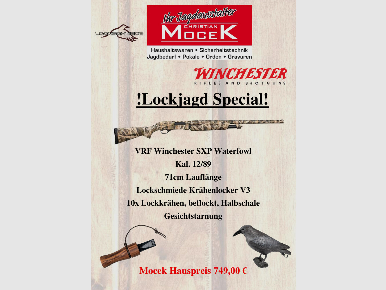 Winchester SXP Waterfowl, 71cm, Lockjacht speciaal