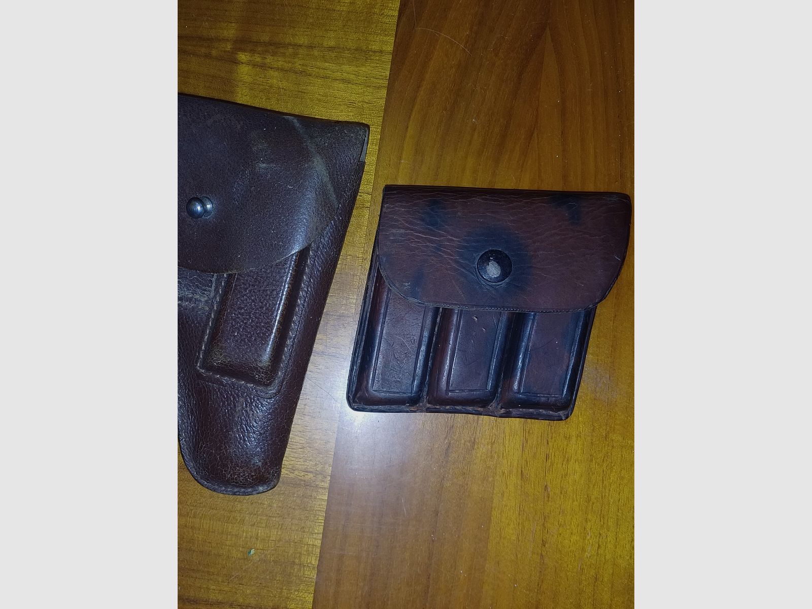 Pistol holster magazine pouch World War I World War II