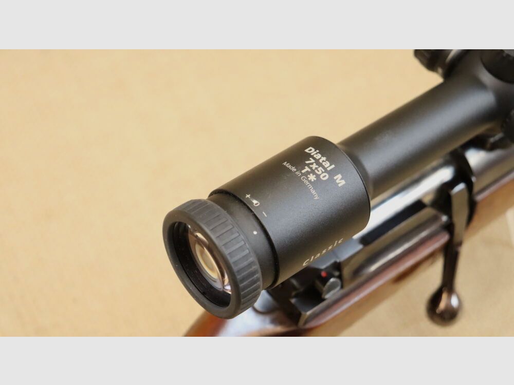 Mauser 66 z Zeiss 7x50 T, iluminowany celownik 60 7x64