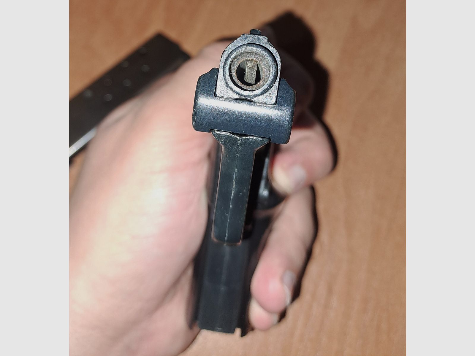 Seltene ME 8 Combat in 8 mm Knall im PTB 176/2