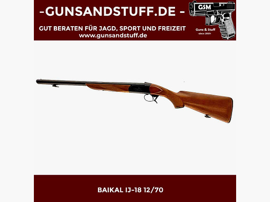 BAIKAL IJ-18 EINZELLADERFLINTE 12/70