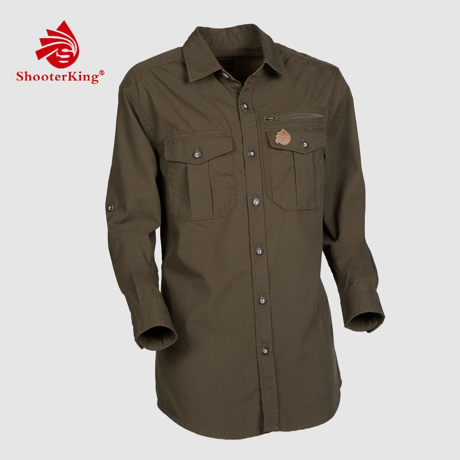 ShooterKing Bruin Hemd