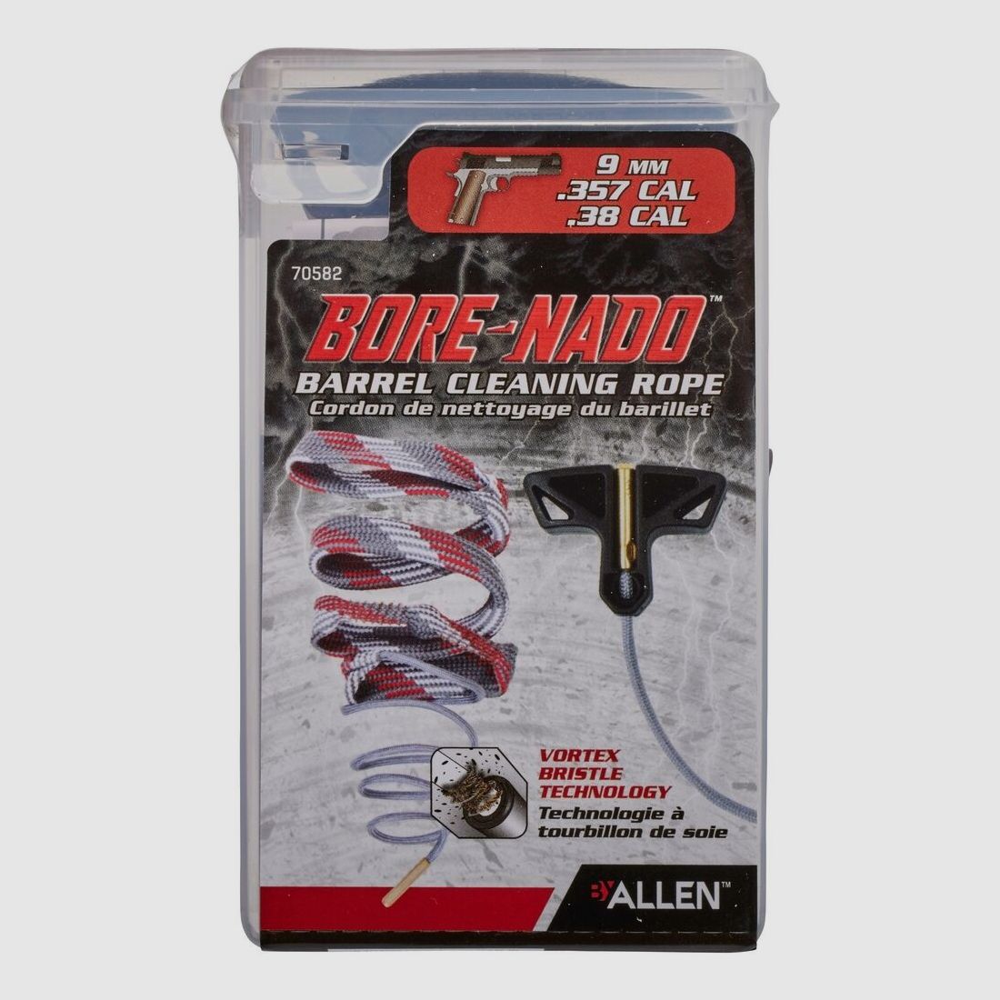 Bore-Nado by Allen Reinigungsschnur für Kurzwaffen BORE-NADO Kaliber .357
