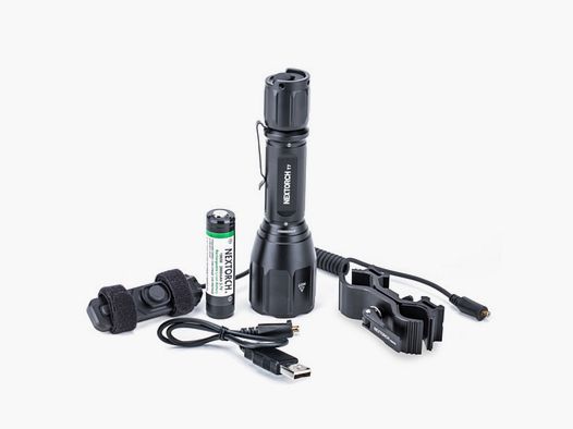 Nextorch Jagdlampe T7 mit 510 Metern Leuchtweite und jagdlichem Zubehör im Set