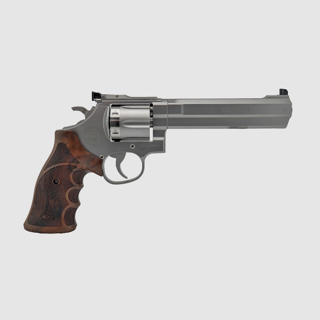  Spohr	 L562 Standard 6.0 Stainless 6" Revolver mit Wechseltrommel 9mm Made in Germany