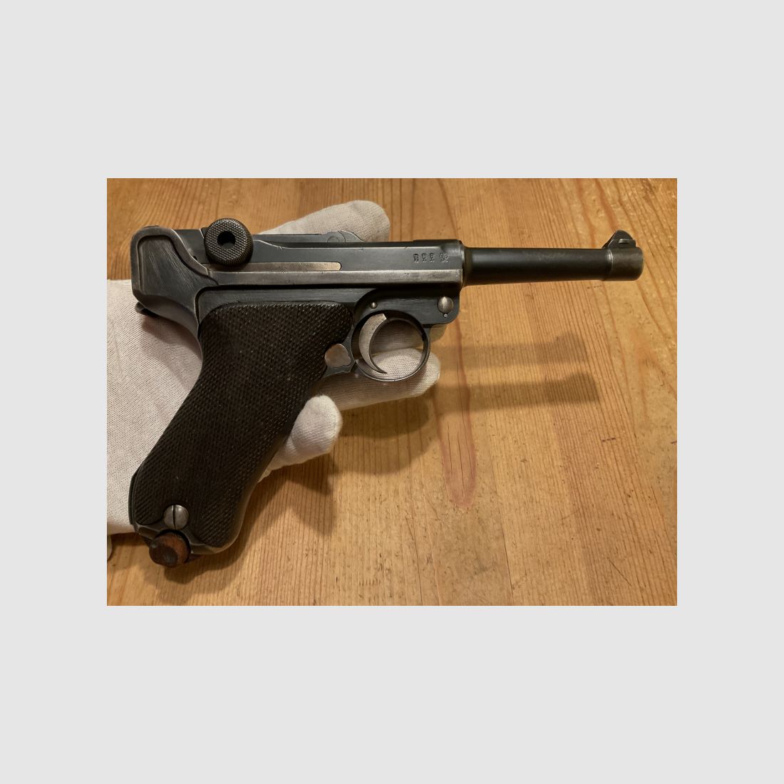 Pistole DWM P08 1917 im Kaliber 9mmLuger SNR 499