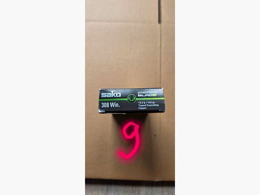 Hunting ammunition 308win lead-free