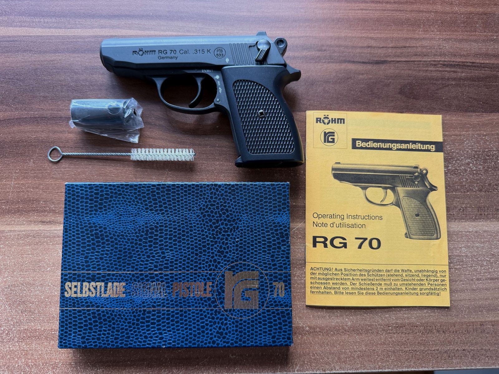 Röhm RG 70 selten .315 Knall PTB Unbenutzt wie neu 
