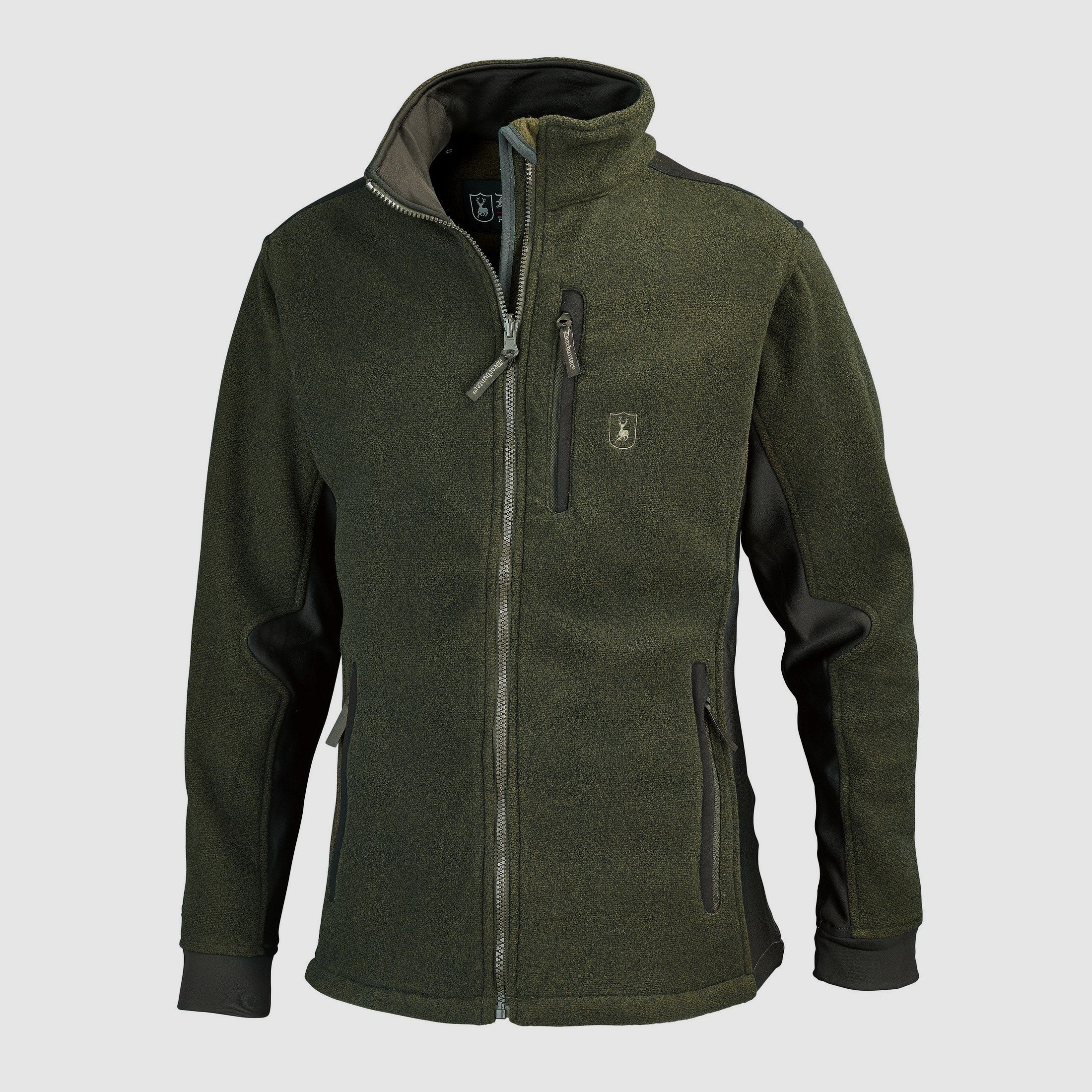 Deerhunter Herren-Fleecejacke Muflon Zipp-In