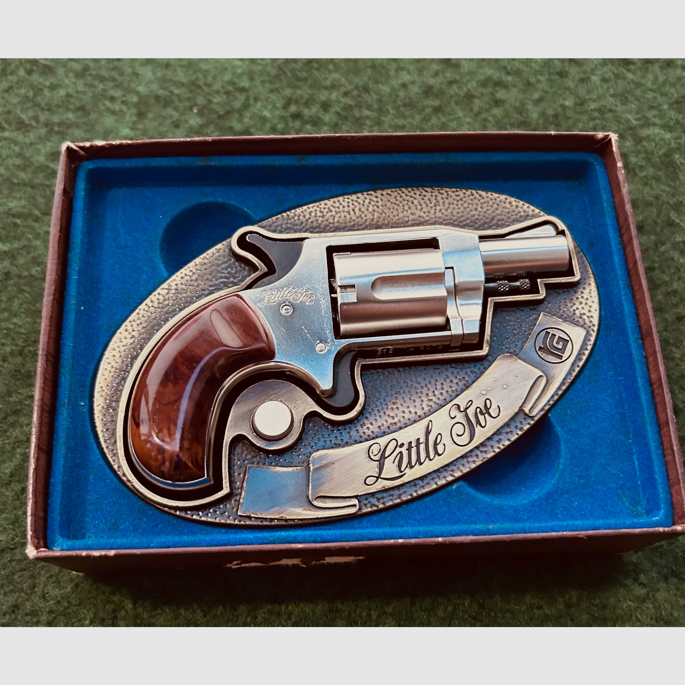RÖHM Little Joe PTB 349 | Complete set with original belt buckle | 6 mm Flobert