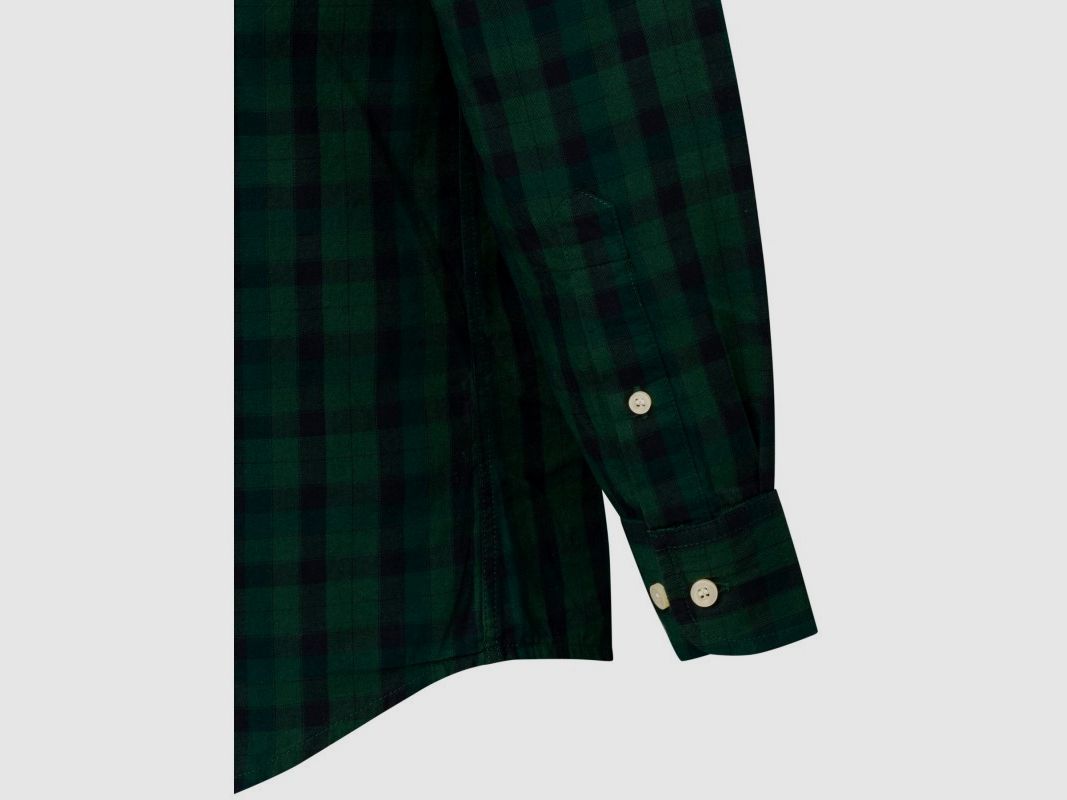 Camicia Beretta Bryggen a quadri verde e nero LU382, immagine 4 di 4