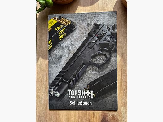 TopShot Schießbuch für Sportschützen