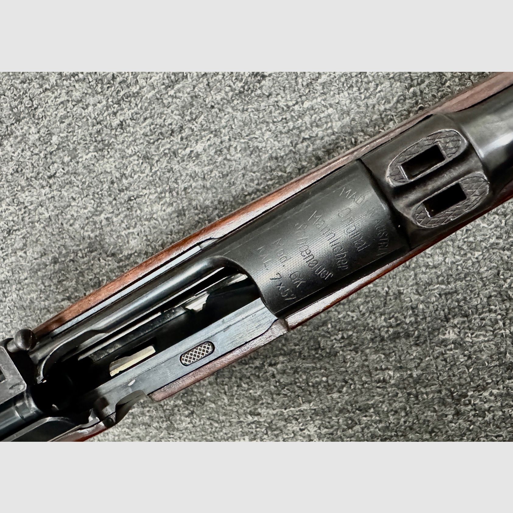 Steyr Mannlicher Stutzen Model GK 7x57 with Zeiss 1,-6