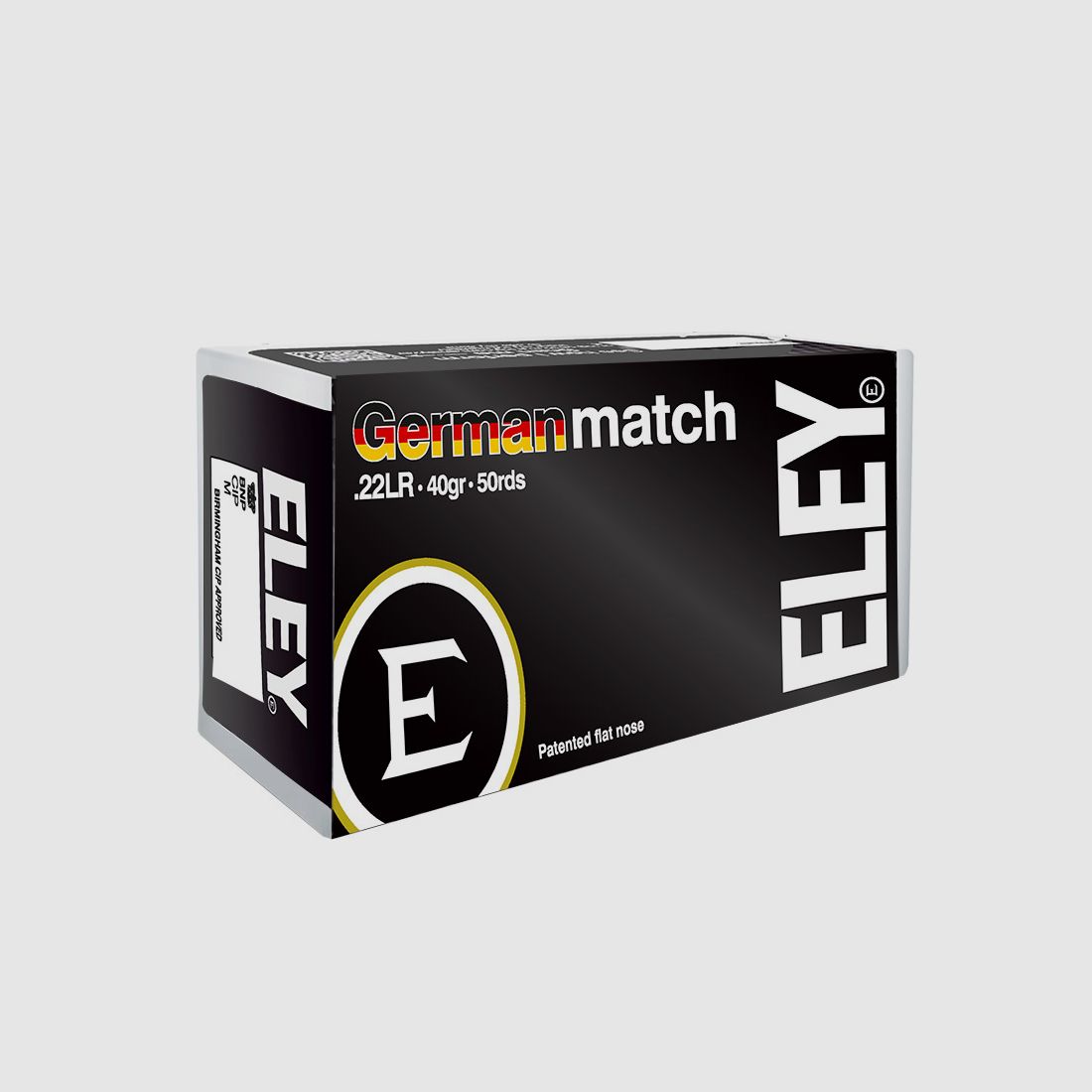 Eley German Match .22 LR 40GR LFN 50 Patronen