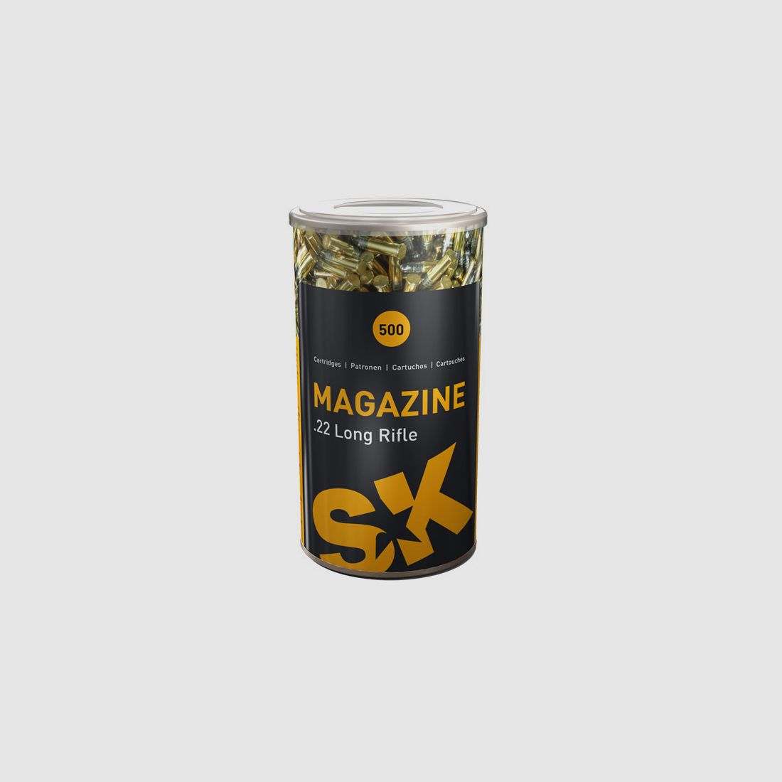 SK Magazine .22 LR 40GR LRN 500 cartucce