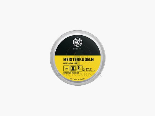 RWS Professional Line 0.53g Meisterkugeln 4.50mm