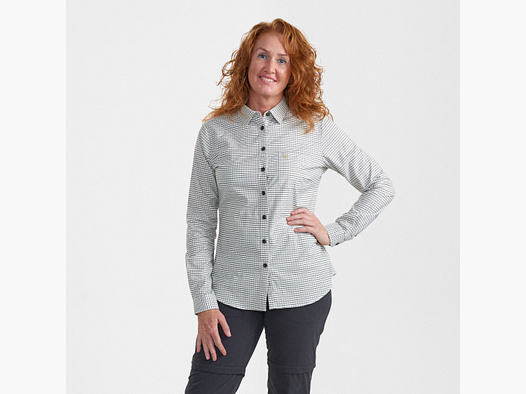 Lady Sara Bluse - Green Check – Kleidergröße Damen: 42