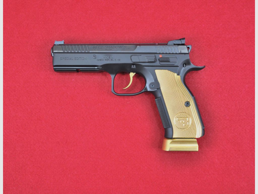 CZ Shadow 2 OR Special Edition Golddigger 9mm Luger