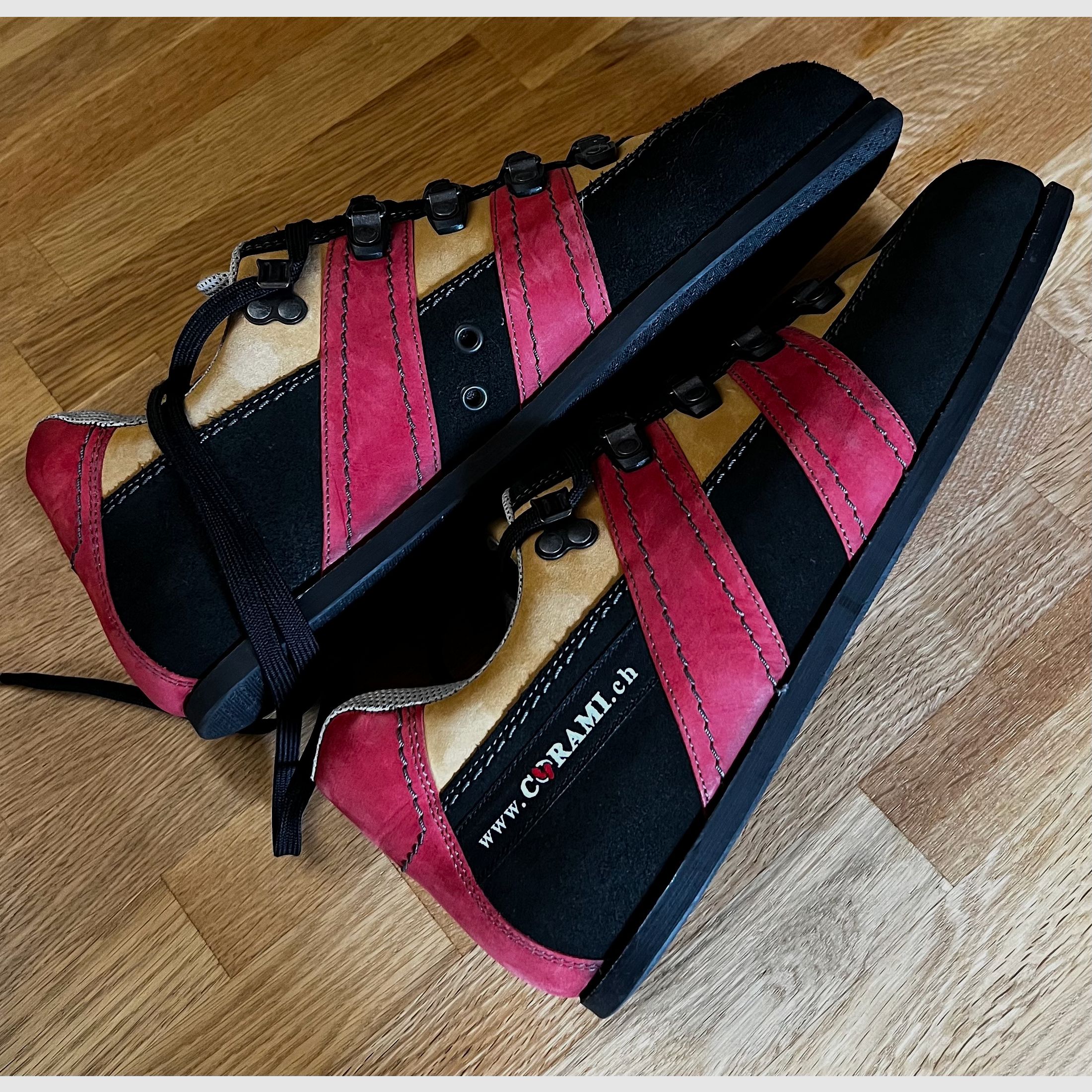 Corami Schießschuhe Pistolenschuhe Gr. 44 incl. Sohlenspanner usw...