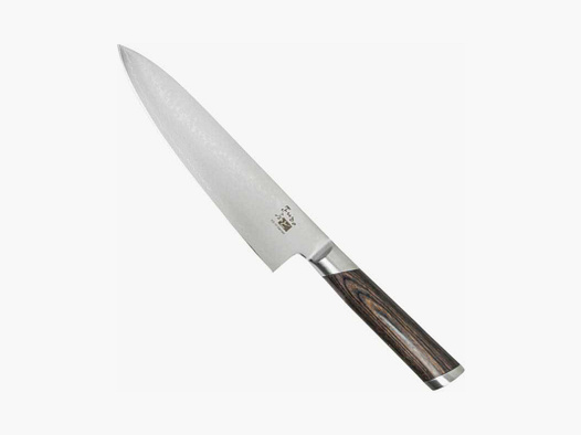 Fudo Gendai Gyuto Hocho Fleischmesser Damast VG10 Ebenholz