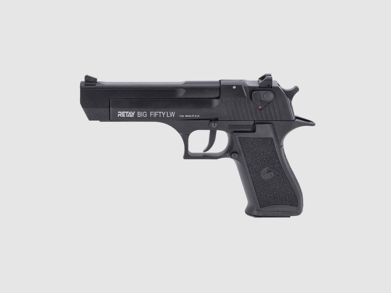 Retay Big Fifty LW Pistolet à Blanc 9 mm P.A.K BLK