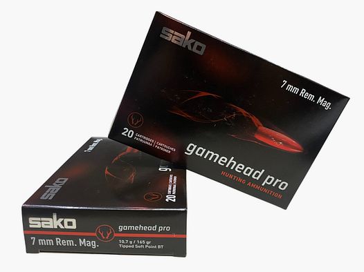 Sako Munition Kal. 7mm RM Gamehead PRO 165 gr