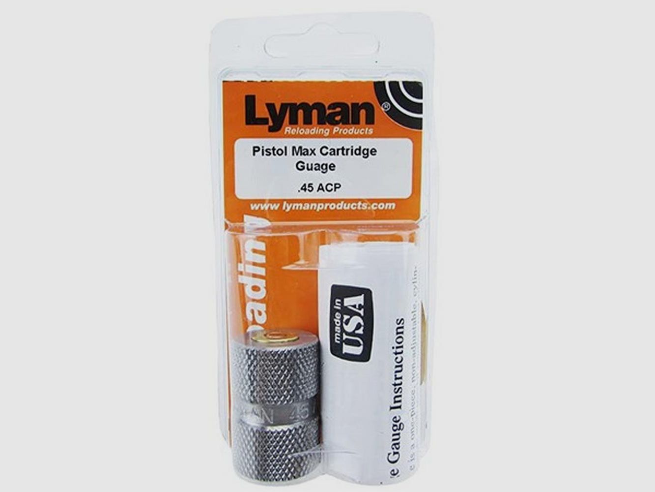 Lyman Max Patronenmessgerät für .45 ACP - Präzisionsmessung - Zuverlässige Kontrolle der Munition, Bild 5 von 5