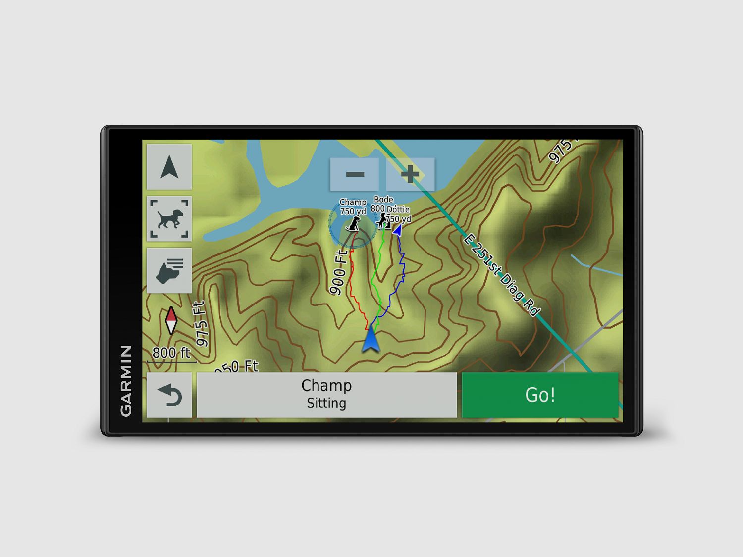 Garmin DriveTrack 71 Hundeortungsgerät für Fahrzeuge
